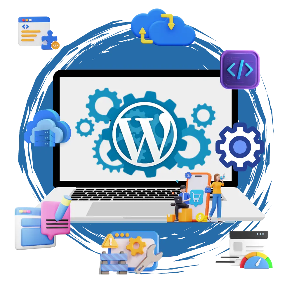 Comprehensive WordPress website development services in Chennai, focusing on creating customized websites for various industries and clients.